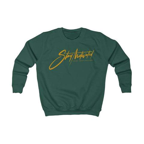 Kids “Stay Motivated” Sweatshirt