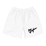 C.M “Plus Love 2 Times” Shorts (Blanco)