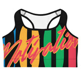 C.M “Tribe Vibe” Sports Bra (Black)