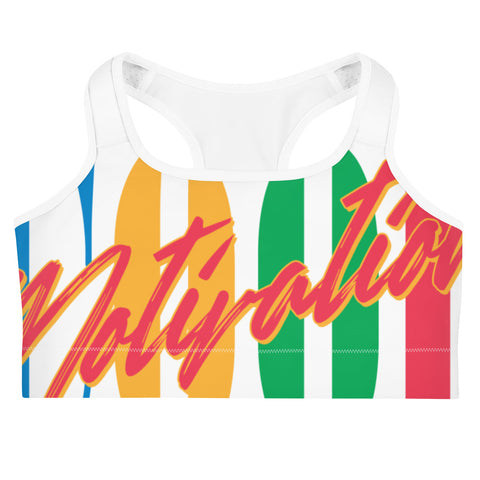 C.M “Tribe Vibe” Sports Bra (White)