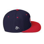 C.M “Add Love” SnapBack Hat (Navy/Red)