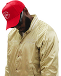 C.M “Retro Satin” Bomber Jacket (Gold)