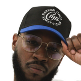 C.M “Next Gen. Classic” SnapBack (Black/Royal)