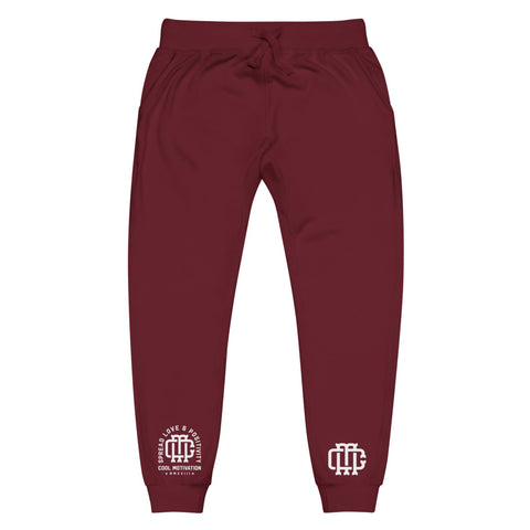 C.M “Statement” Sweatpants (Maroon)